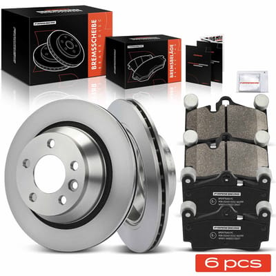 Frankberg 1x Remmen Remblokken Set Achteras voor VW