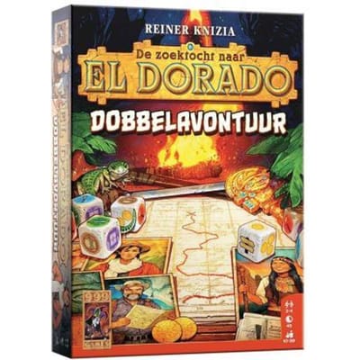 999 Games - De Zoektocht naar El Dorado: Dobbelavontuur - de dobbeleditie van het bekende bordspel!