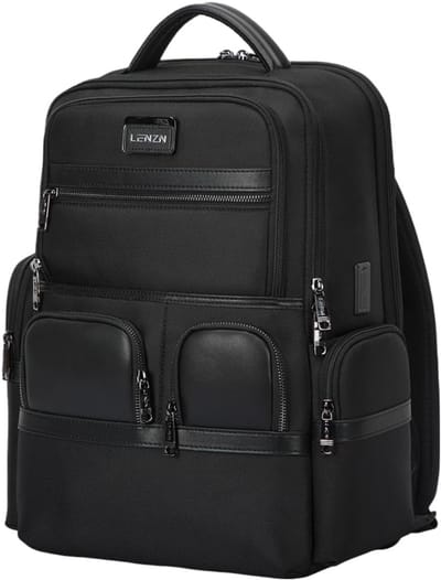 Waterdichte Laptop Rugzak 15,6 inch voor Werk en Reizen met USB Laadpoort | Duurzaam Nylon