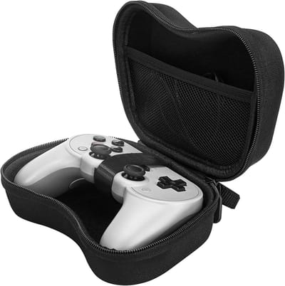 Duurzame Reistas voor Gaming Controllers - Geschikt voor 8BitDo Pro 2, Dual Sense en Meer - Bescherming en Gemak voor Gaming Accessoires, Zwart