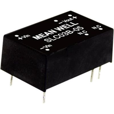 MEAN WELL SLC03A-05 DC/DC-convertermodule 600 mA 3 W Aantal uitgangen: 1 x Inhoud 1 stuk(s)