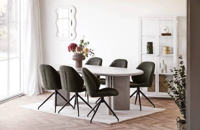 House Nordic Eettafel Nagano MDF Zand 220cm