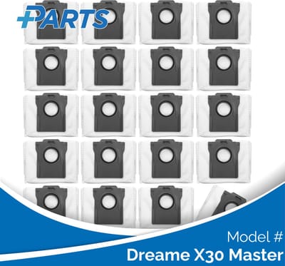 Dreame X30 Master Stofzakken (20 Stuks, Plus.Parts® alternatief voor RDB8)