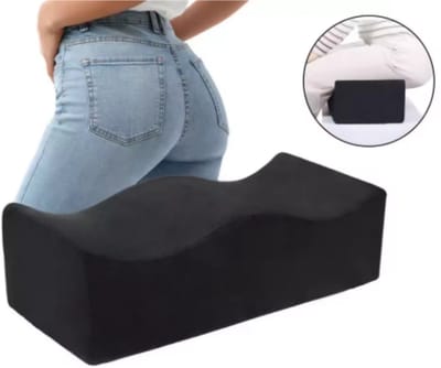 Ergonomisch Bil- & Beenkussen – Drukverlagend Zitkussen – BBL Recovery Kussen - After Surgery Herstelkussen - Orthopedisch Kussen voor Rug, Heup & Benen – Hip Pillow - Bobby Pillow - Comfortabel Memory Foam – Anti-slip & Wasbare Hoes
