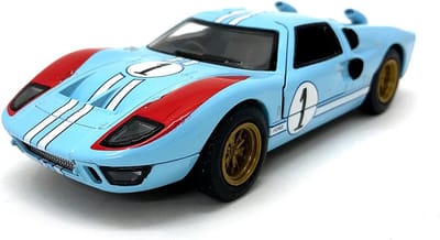 1966 Ford GT40 MKII #1 (Lichtblauw) (12 cm) 1/36 Kinsmart - Modelauto - Schaalmodel - Model auto