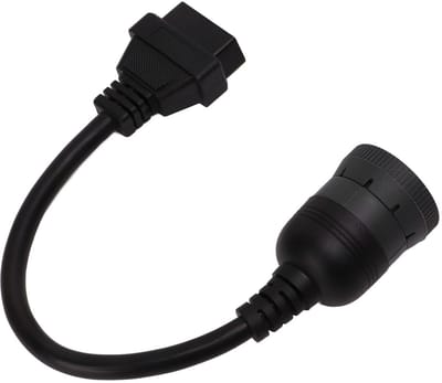 Dailygoody - OBD2 Diagnose Adapterkabel - 9-pins Vrouw naar 16-pins - Eenvoudig te installeren - Vrachtwagen Interface Adapter - Hoogwaardige ver