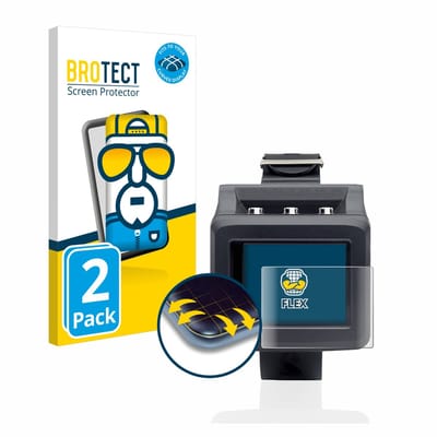 BROTECT - Screenprotector voor Uwatec Galileo G2 - Folie Beschermfolie transparant volledig dekking - 2 Stuks