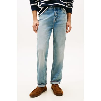 Tommy Hilfiger Tapered Harlem Jeans Roy Blue Größe: W31L30 | Relaxed Fit Outlet | Herren | Blau