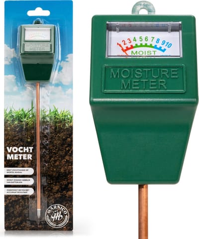 MARNICO® Vochtmeter voor planten - Watermeter - Binnen en Buiten - Hygrometer - Grond vochtmeter