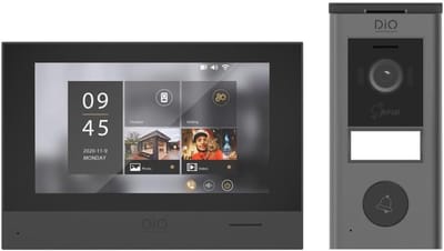 Videofoon met WiFi - Deurintercom Systeem - Beveiliging Thuis - 7" Touchscreen Bediening - 28 x 27 x 6 cm