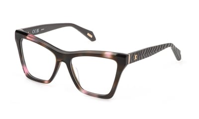 Just Cavalli VJC182 Avana marrone/rosa 55/17/140 WOMAN Brilmonturen