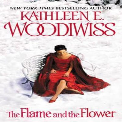 De Vlam en de Bloem door Kathleen E Woodiwiss Paperback Boek 9780380005253