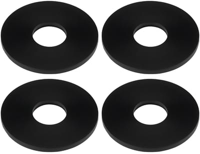 Dailygoods - 4 Stuks Toilet Tank Pakking voor Sifon Bell Seal