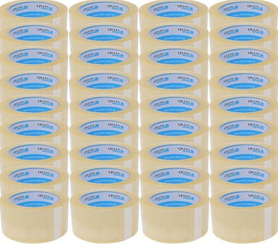 PP Premium pakkettape transparant 66 m x 50 mm, 65 μm, 36 rollen