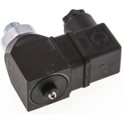1 tot 10bar SPDT Staal Drukschakelaar G1/4'' 250VAC DIN-A Connector - PSL-E-N-1-10-OC-TA