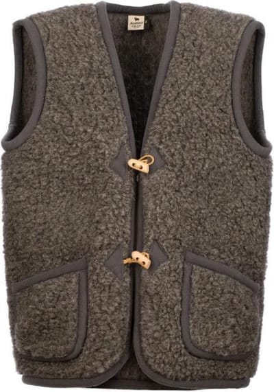 Alwero bodywarmer Alpen ADULT Antraciet XXL