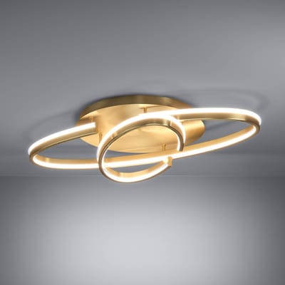 Stars of Light LED plafondlamp Bogado, goud, 75 cm, CCT dimbaar