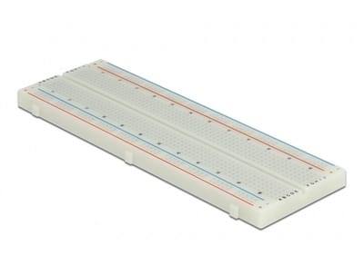 Breadboard met 630/200 insteekpunten / wit
