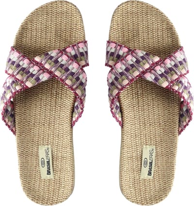 Brasileras Slippers dames- Paars- 34/35