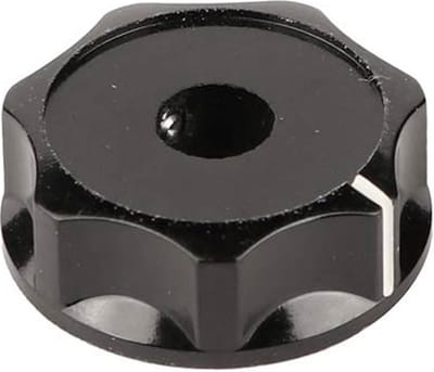 Fender zwarte controleknop voor Deluxe Jazz Bass®