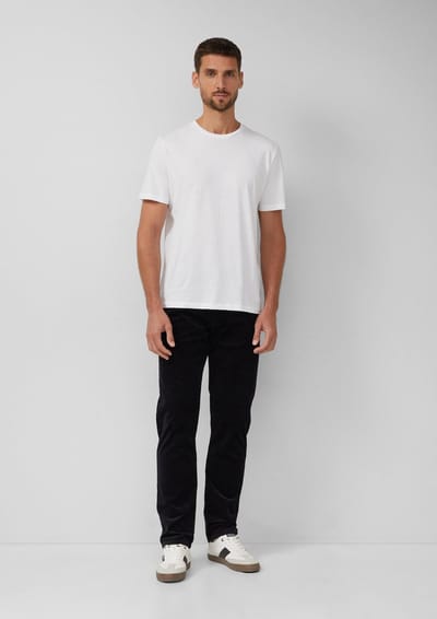 s.Oliver - male - Broek Regular Fit / Mid Rise / Straight Leg / Corduroy