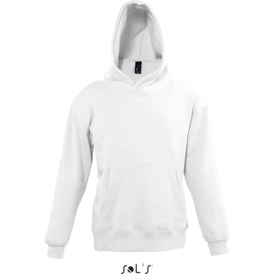 SOL'S Kids´ Hooded Sweat Slam L325K - White - 10 Jahre (130/140)