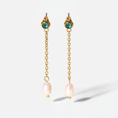 Oorhangers met Parel en Glans – Tijdloos Design | Twinolo