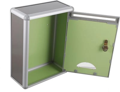 Weerbestendige Aluminium Brievenbus voor Muurbevestiging - Moderne en Veiligheidsoplossing voor Post