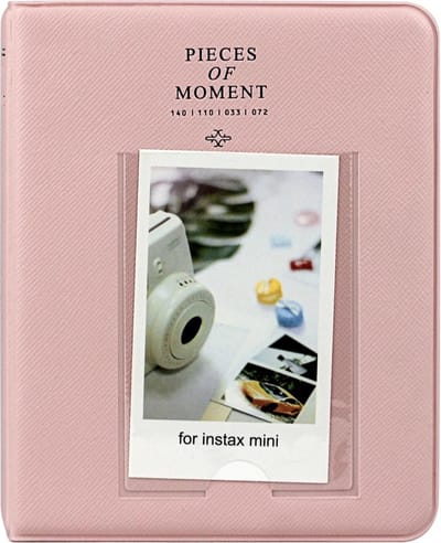 Mini Fotoalbum Roze| 65-vaks Fotoalbum | Musthave | Without Lemon | geschik voor instant foto's