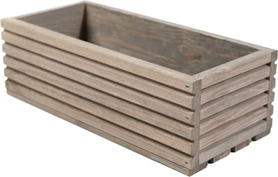 Horziontale Bloembak Danee 44 cm - Grijs