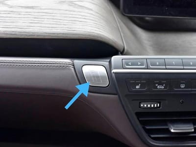 Afdekking van staal voor BMW.i3 i3S | decoratieve dashboardplaat | 1 stuk 94Ah 120Ah i3 i3S accessoires tuning