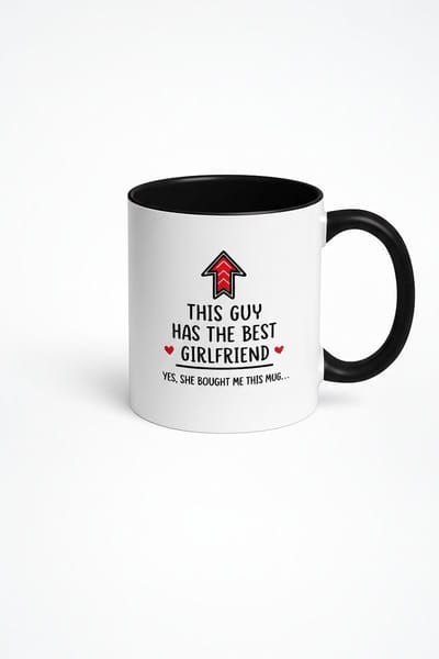 Grappige Mok 'Beste Vriendin' Cadeau voor Vriend - Unieke Koffiemok met Tekst