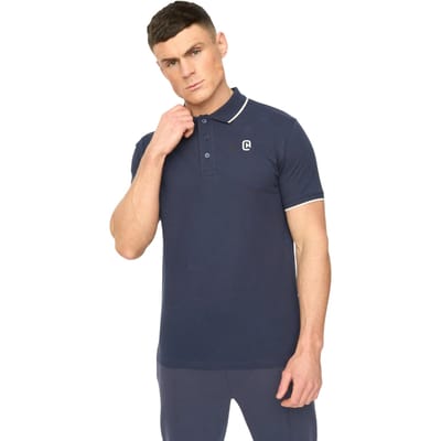Crosshatch Heren Crufton Pol shirt (Marineblauw)
