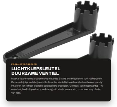 Dailygoods- Luchtventiel Sleutel - 2 Stuks - TPU Materiaal - Lichtgewicht - Geschikt voor Diverse Spaken - Eenvoudige Installatie - Ventielsleutel