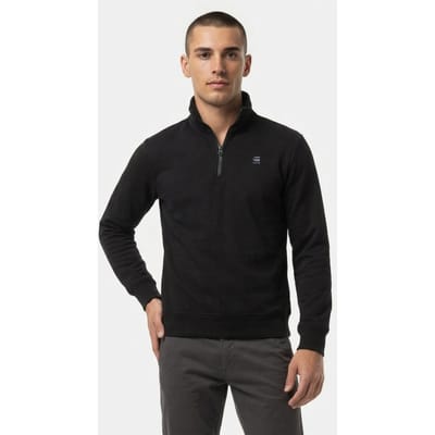 G-Star Half Zip Stand Up Collar Sweat L/s Dk Black Taglia: S | Maglioni a maglia Outlet | Uomo | Nero