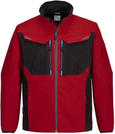 Portwest WX3 Softshell Jack T750 - Diep Rood - L