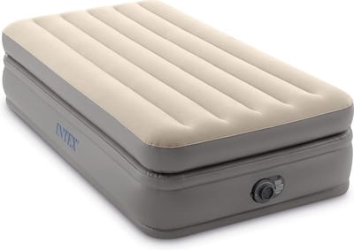 Eenpersoons verhoogd luchtbed met Fiber-Tech - 99 cm x 191 cm x 51 cm