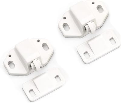 Sterke Plastic Deursloten - 2 Stuks Deurhouders voor Kasten, Caravans en Boten, Veiligheidsaccessoires voor Thuis en Reizen