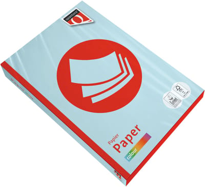 Kopieerpapier quantore colour a4 120gr lichtblauw | 5 stuks
