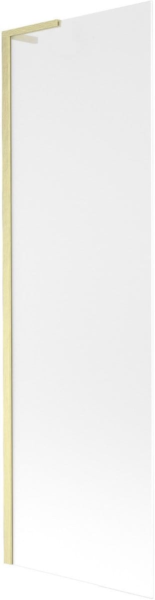 Mexen Next L badwand 1-delig 60 x 150 , matglas, geborsteld goud - 895-060-000-03-30-55