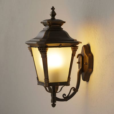 ORION Buitenwandlamp Aiko staand nostalgisch