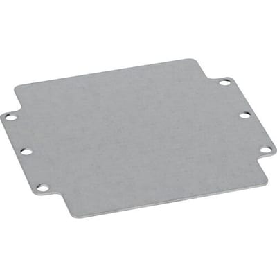 Rittal 9112700 Montageplaat voor GA-behuizing 9112210, beha 144x142mm Montageplaat Staal 2 stuk(s)