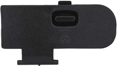 - Camera Batterijklep - Vervangingsdeksel - Geschikt voor Nikon D5100 - Zwart - Batterijklep - Hoogwaardige vervanging voor je camera