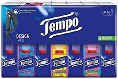Extra sterke en zachte weefsels XL - 420 vierlaagse zakdoeken