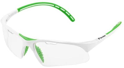 Unisex Squash Bril - Wit Groen, Goed Ventilatie en Grip