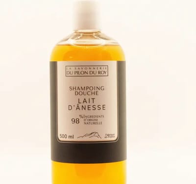 Biologische Marseille Ezelmelk Douchegel en shampoo - handgemaakt in Frankrijk 500ml