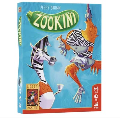 Zookini Kaartspel - Nederlands gezelschapsspel voor 2-6 spelers vanaf 7 jaar