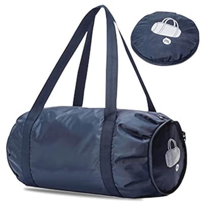 Opvouwbare sporttas voor heren en dames - Lichtgewicht yogatas en zwemtas - Sporttas marineblauw