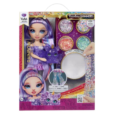 Rainbow High Rainbow Shimmers With Slime Fashion Doll Violet (Purple)