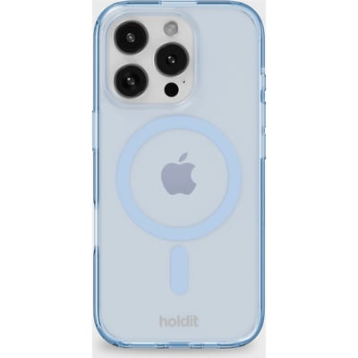 Phone Case Transparent Magsafe Compatible Mineral Blue iPhone 16 Pro